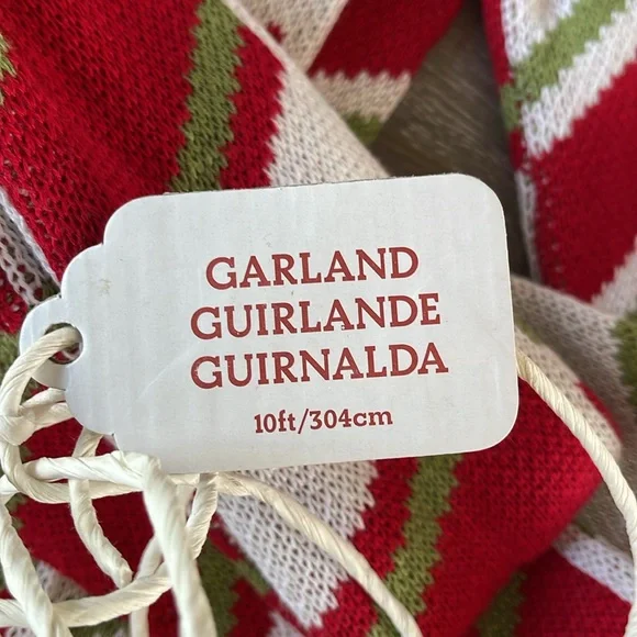 Crate and Barrel Christmas Garland - Picture 2 of 4